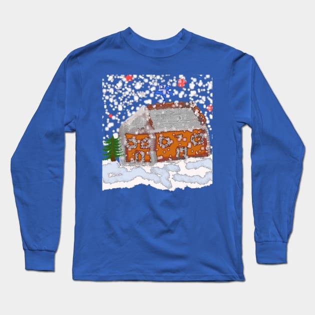 Christmas landscape, winter is coming! Long Sleeve T-Shirt by sell stuff cheap